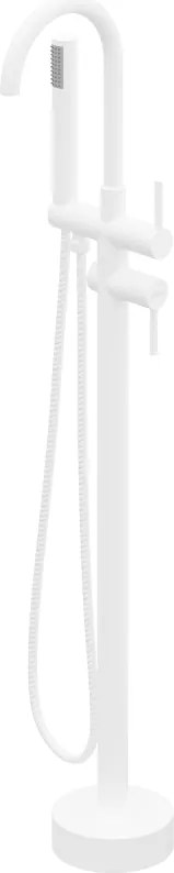 Mexen Alma свободностоящ смесител за вана, бял - 75033-20