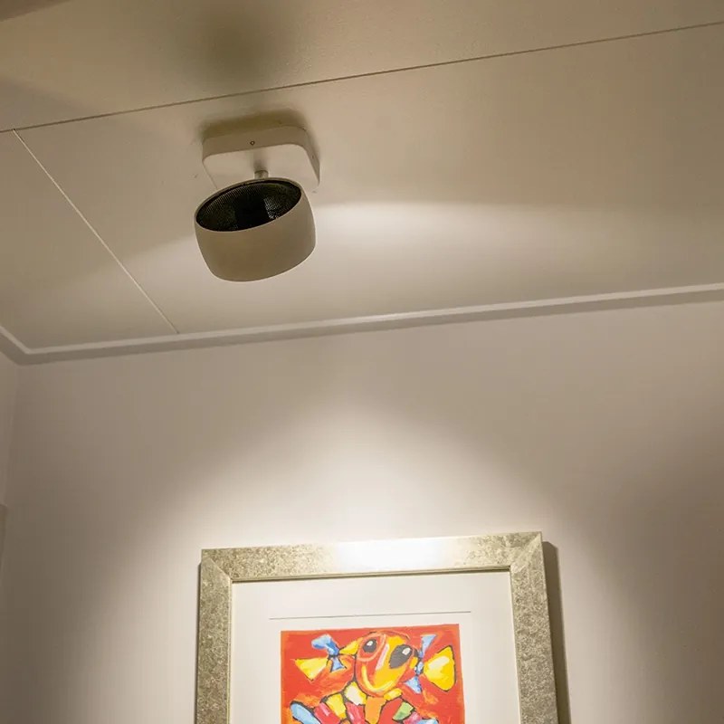 Дизайнерски прожектор с квадратен въртящ се и наклонен - Go Nine