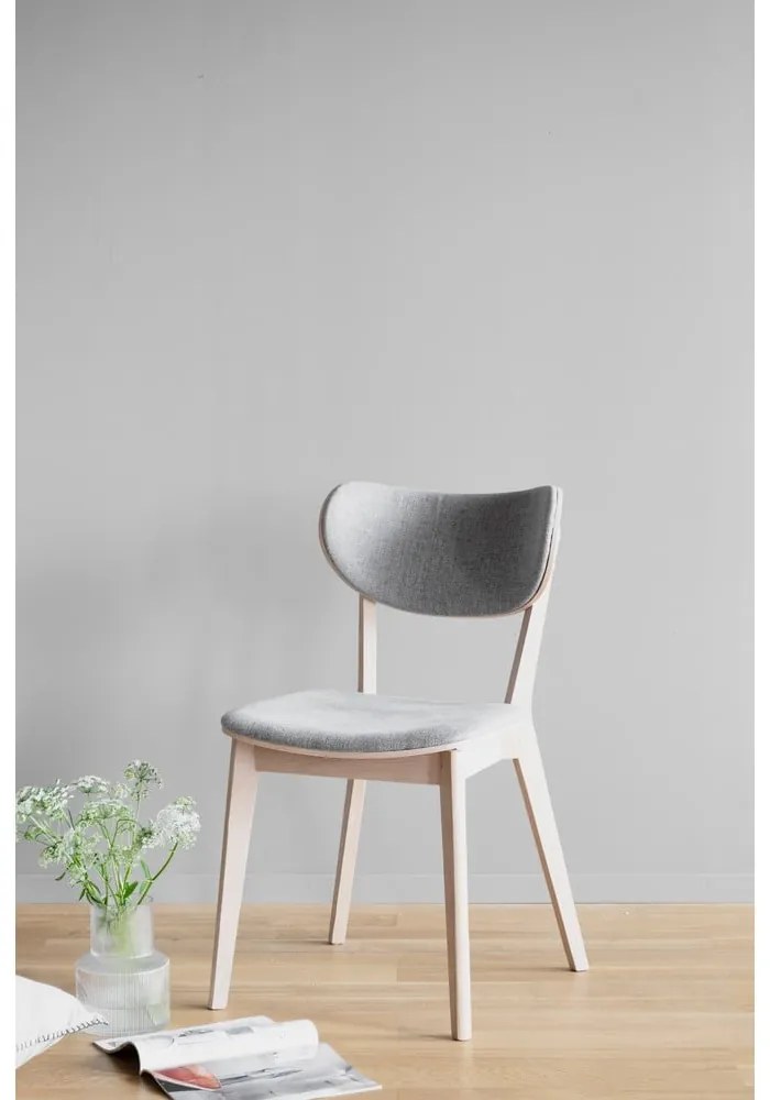 Сиви трапезни столове в комплект от 2 броя Kato - Rowico