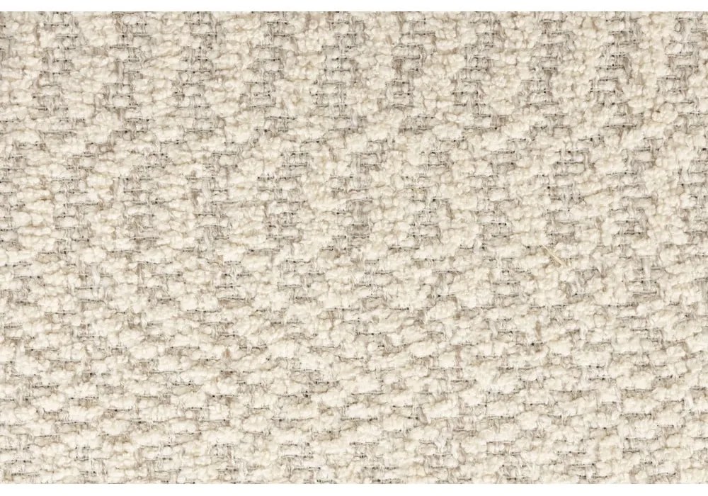 Кремаво въртящо се кресло от букле Seina – Dutchbone