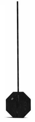 Черна LED настолна лампа (височина 38 cm) Octagon One – Gingko