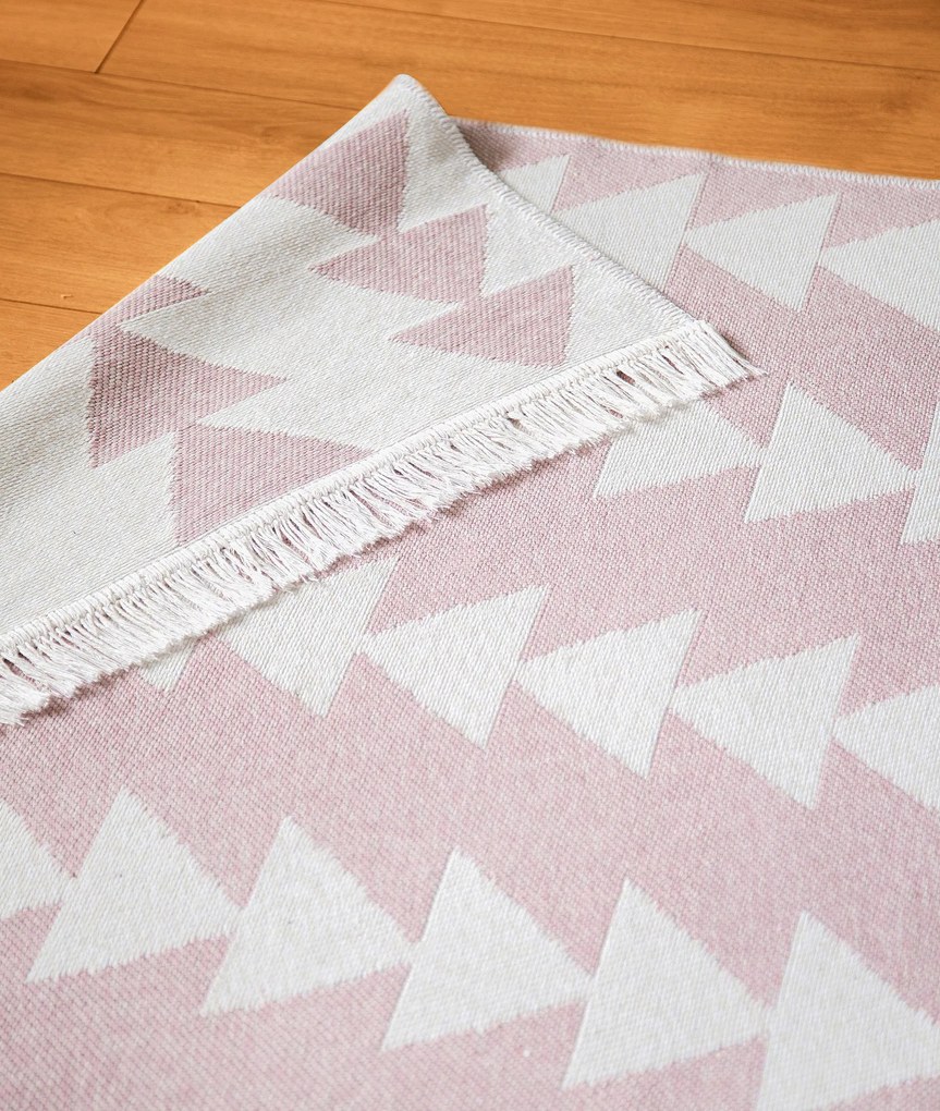 Килим (120 x 180) 22994A - Бяло, Розово Бяло
Розово