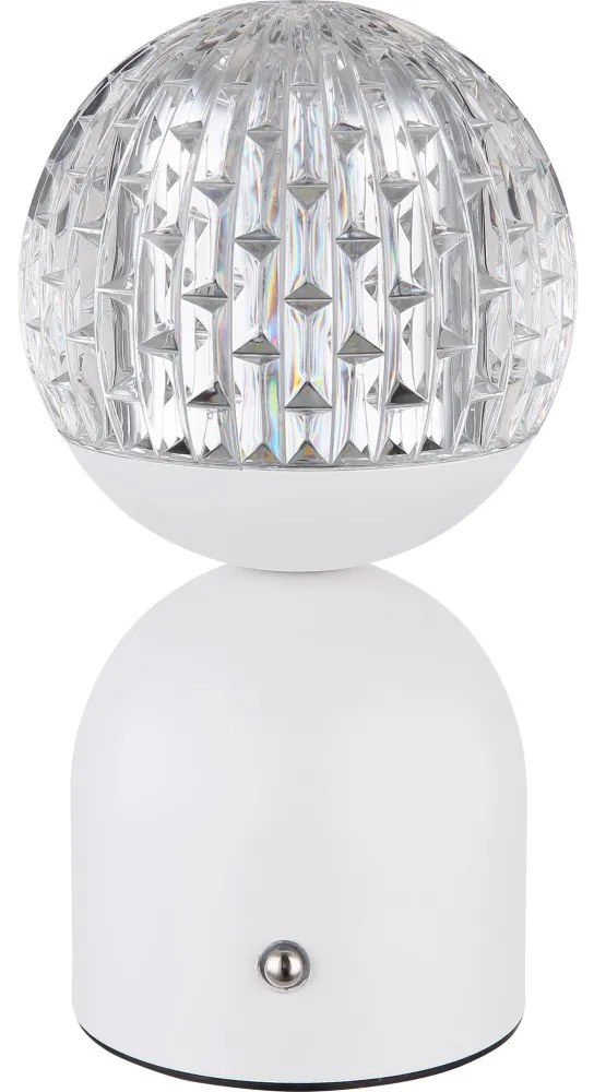 Globo 21007W - LED регулируема настолна лампа JULSY LED/2,5W/3,7V бяла