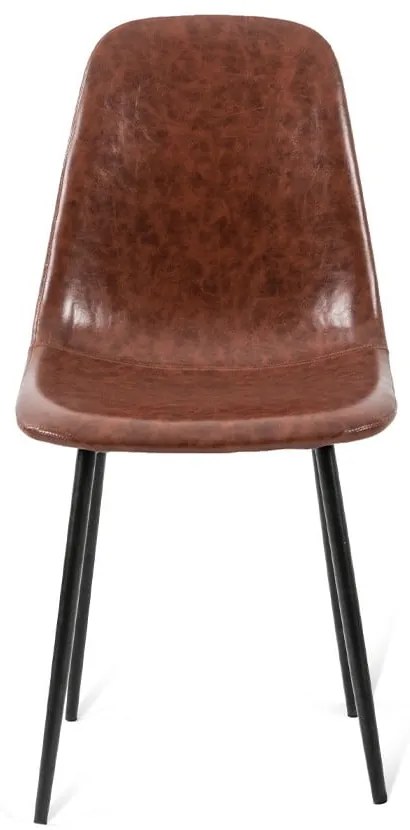 Комплект от 2 кафяви трапезни стола Lissy - Bonami Essentials