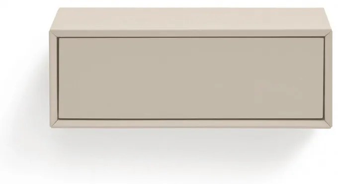 Кремаво висящо нощно шкафче Platt – Teulat