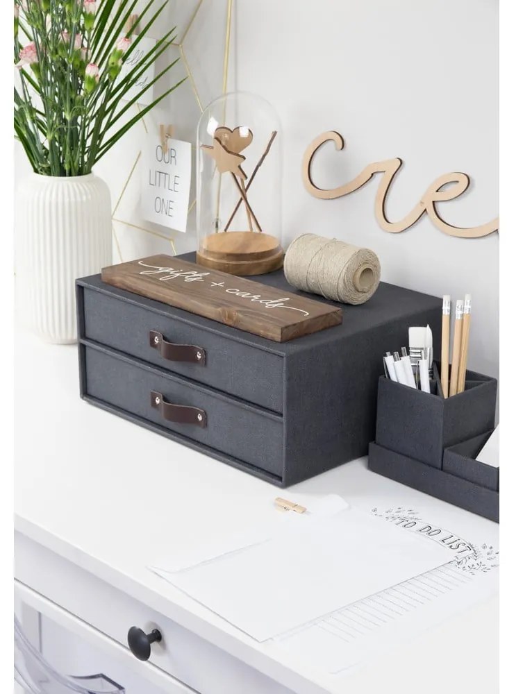 Картонен органайзер с чекмеджета Birger Canvas Paper Laminate – Bigso