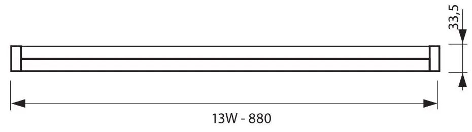 LED ОСВЕТИТЕЛНО ТЯЛО 13W 4000K