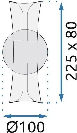 Аплик LED G029-W Black