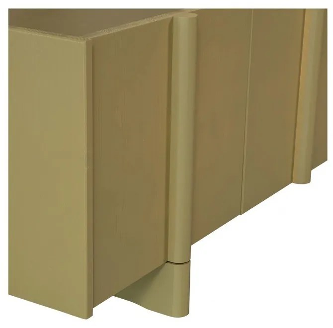 Каки маса за телевизор от масивен бор 200x53x46 cm Basu – WOOOD