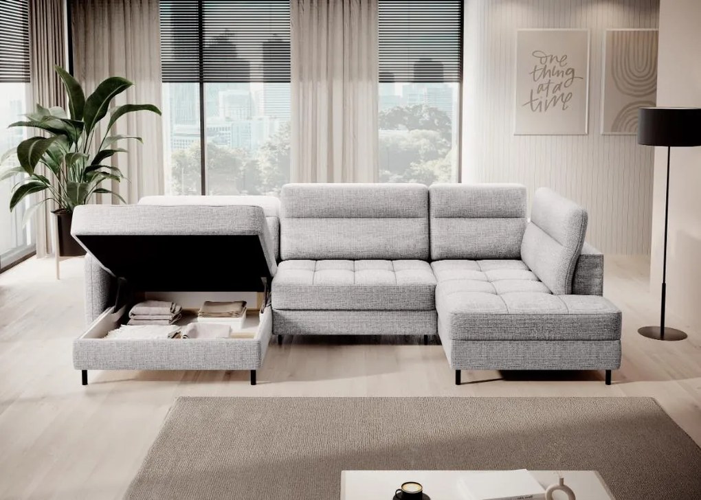 Ъглов диван Tobe-Gkri Anoixto-Left