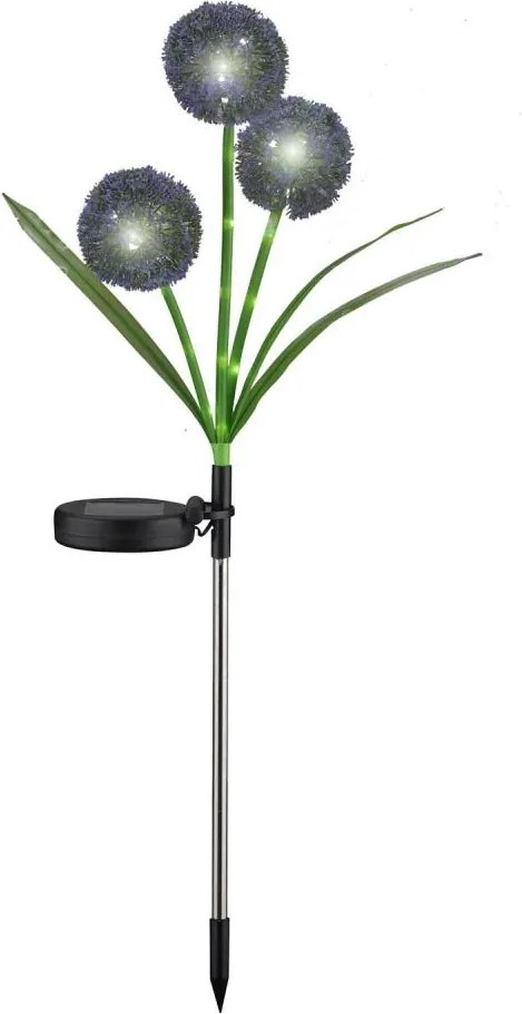 LED Соларна лампа ALLIUM LED/1,2V 6500K 600 mAh IP44 черен