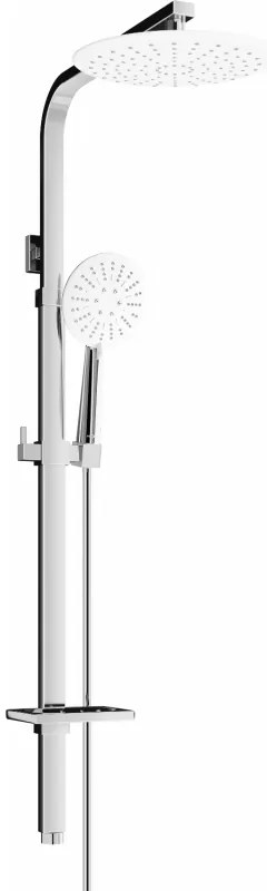 Mexen Q67 душ колона, хром/бяло - 798676795-00