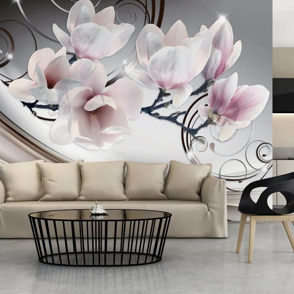 Самозалепващ се фототапет - Beauty of Magnolia - 196x140