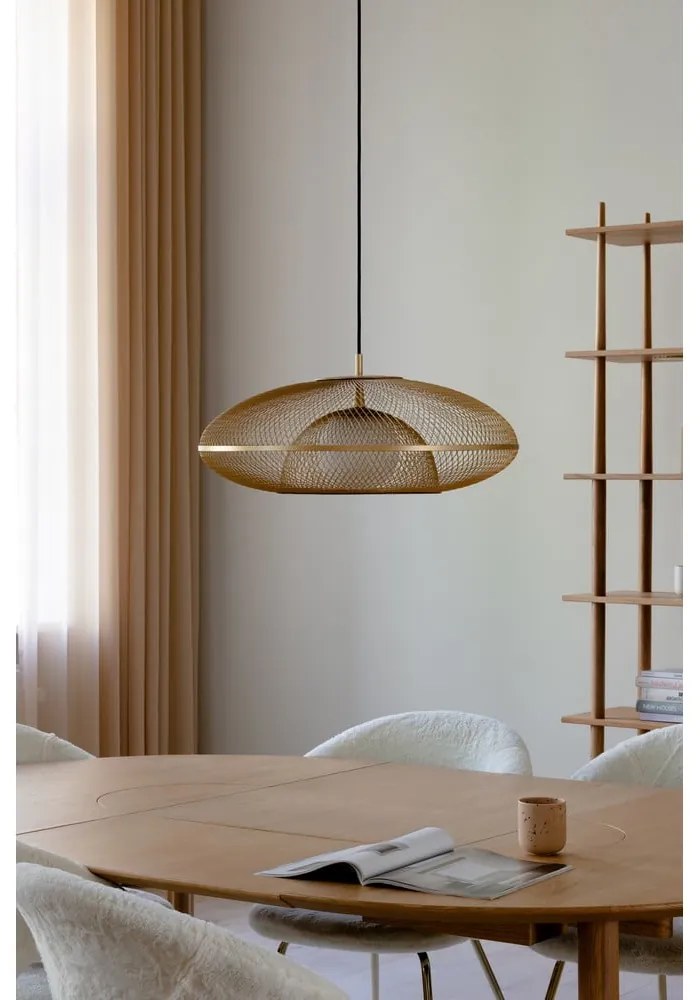 Златен aбажур ø 60 cm Faraday – UMAGE