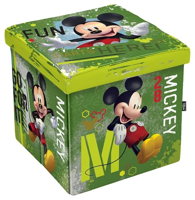 Disney Табуретка Mickey Mouse, 3в1, MDF и текстил, до 150 kg