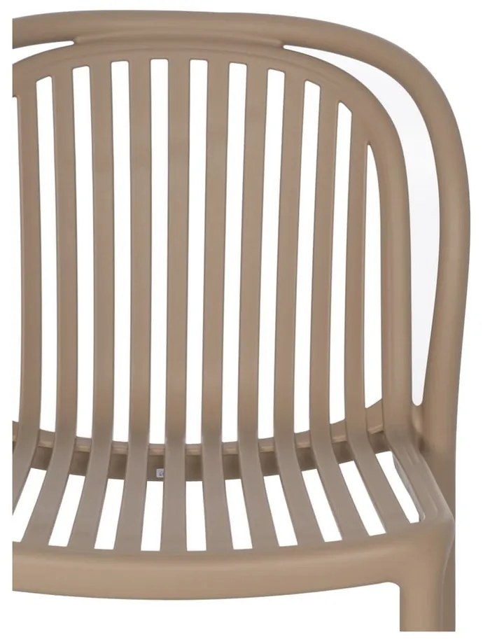 Бежов пластмасов трапезен стол Alia – Ixia