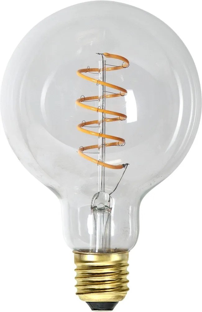 Топла LED крушка с димируема жичка E27, 4 W Spiral Filament - Star Trading