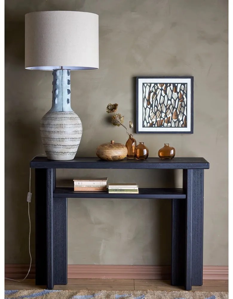 Черна конзолна маса 32x110 cm Cupa – Bloomingville