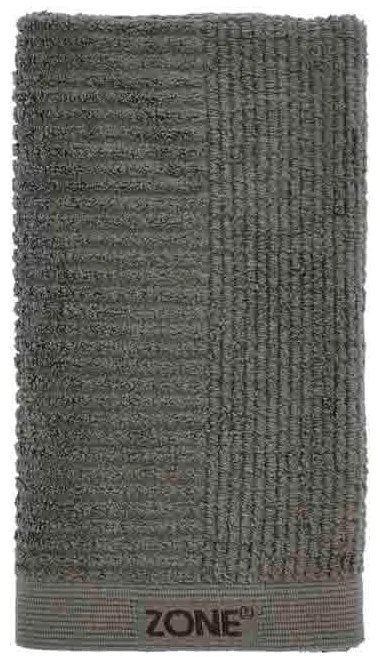 Зелена памучна кърпа 50x100 cm - Zone