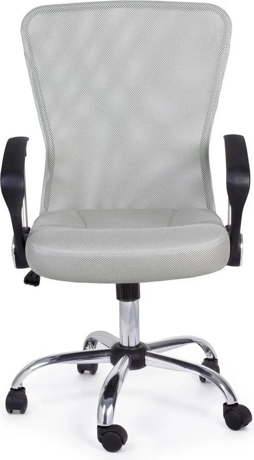 Светлосив тапициран офис стол Brisbane – Yes Everyday