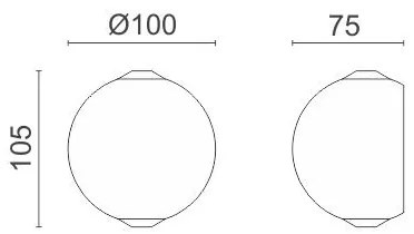 Аплика LED 5882