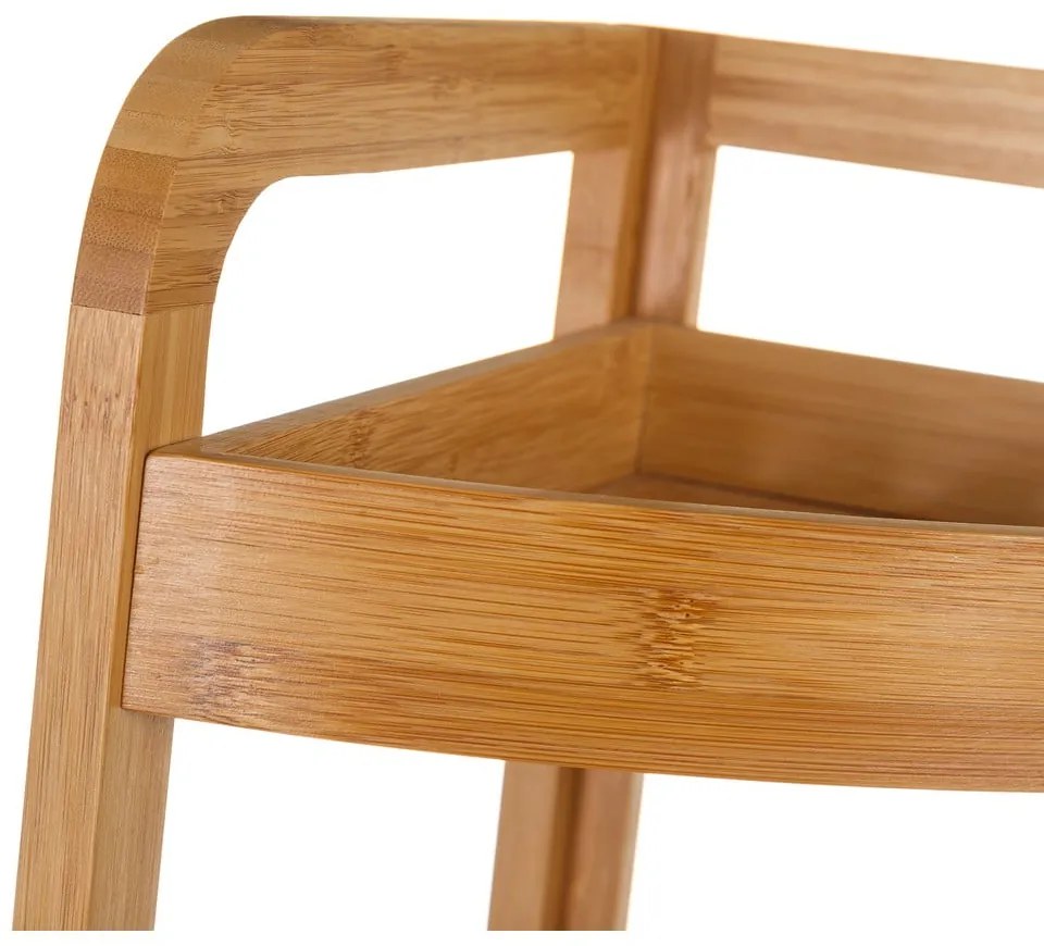 Триетажна бамбукова ъглова стойка - Casa Selección