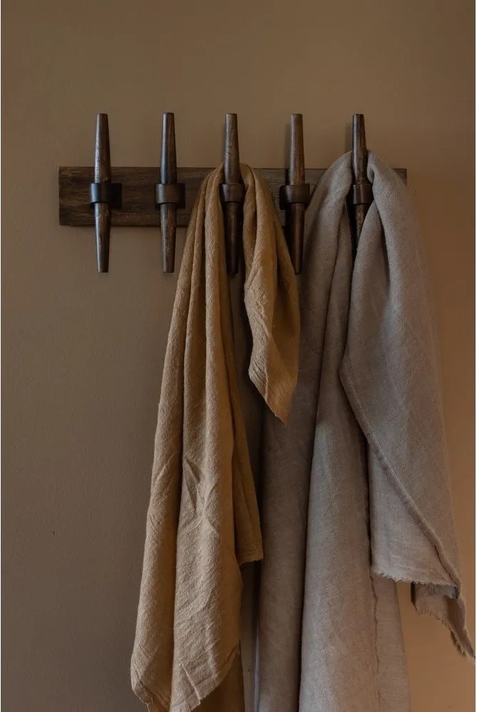 Стенна закачалка от масивно манго в естествен цвят Jakub – Dutchbone