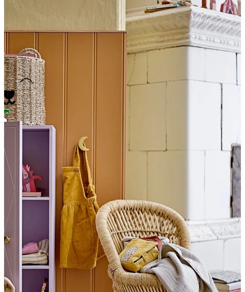 Лилав детски шкаф 40x80 cm Nell - Bloomingville Mini
