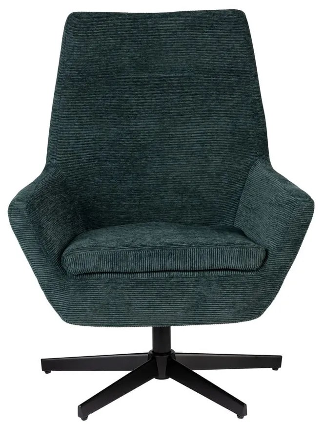 Тъмнозелено кресло Bruno - White Label