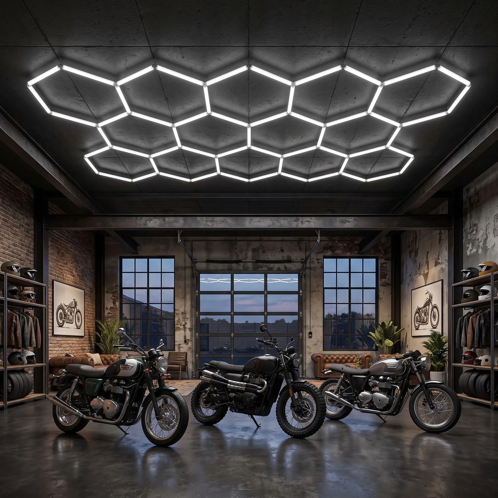 LED лампа HEXAGON JNH052-H White