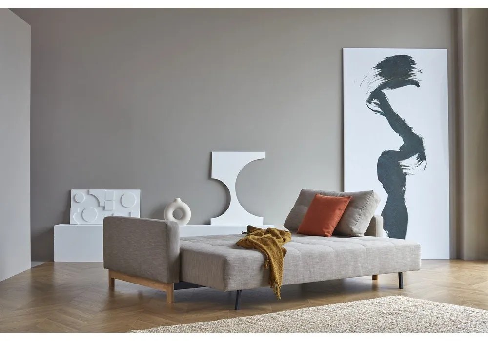 Бежов разтегателен диван 232 cm Pyxis - Innovation