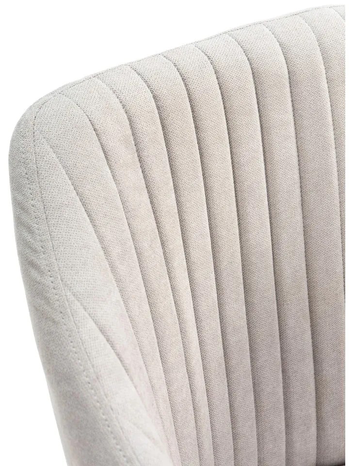 Светлосиви тапицирани трапезни столове в комплект 2 бр. Nadi – Marckeric