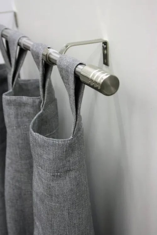 Метален разтегателен корниз 120 - 210 cm Válec - Gardinia