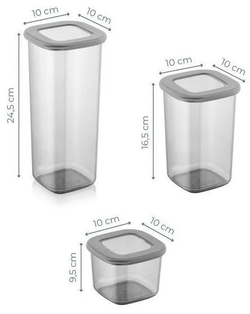 Кутии в комплект 15 бр. за храна Fresco – Hermia