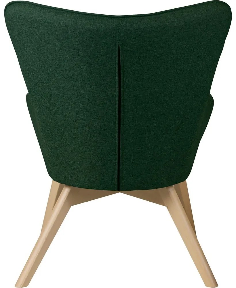 Тъмнозелено кресло Niko – Ropez