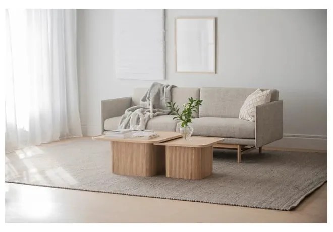 Сив вълнен килим 400x300 cm Auckland - Rowico