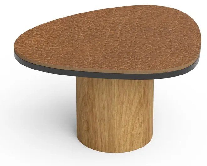 Стенна стоманена кука в цвят кафяв коняк Dot S Bull – LIND DNA