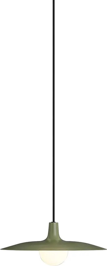 Ретро висяща лампа зелена за релсова система 1-фазна - Slimline Panzi