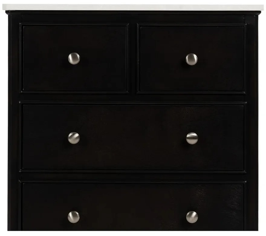 Черен скрин 60x75,5x33 cm Mods – Ixia