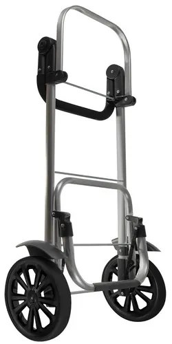 Голяма количка за пазаруване 40 л - сгъваема, с регулируема дръжка