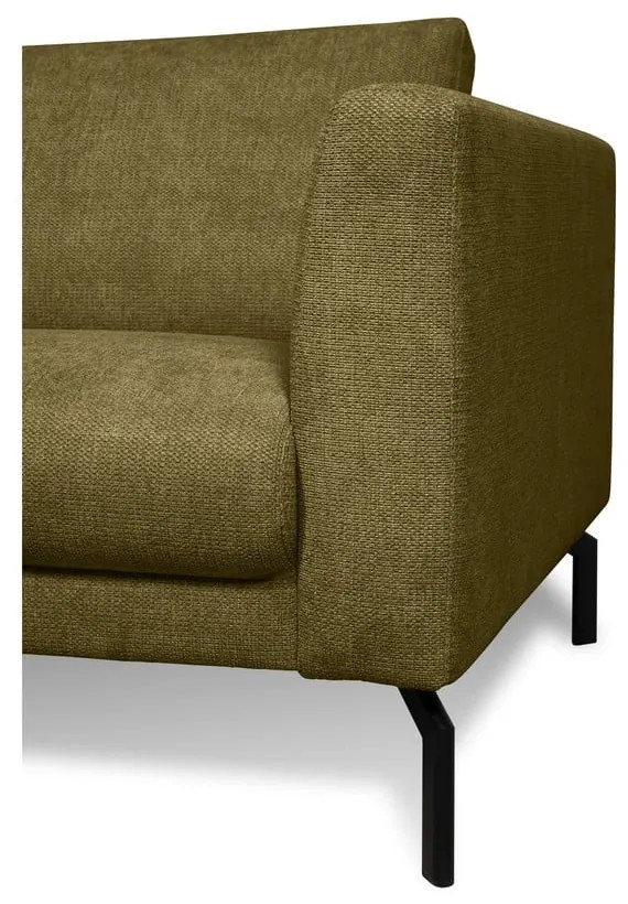 Диван в цвят горчица 216 cm Gomero – Scandic