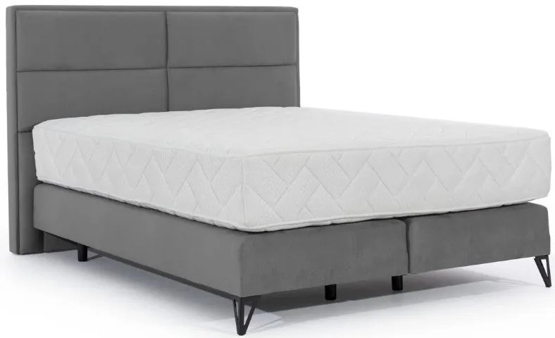 Тапицирано легло Simon с матрак-Gkri-140 x 200 cm