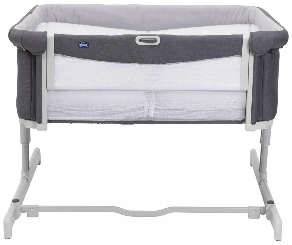 CHICCO Кошара с падаща преграда за близнаци NEXT 2 ME TWIN GREY