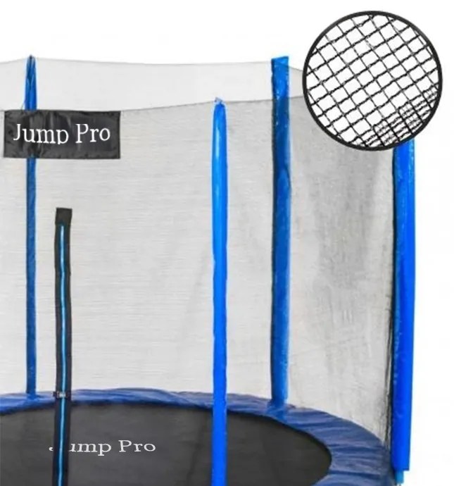 Jump Pro градински батут 1,83 м (6ft) син с мрежа и стълба