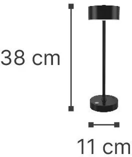Акумулаторна настолна лампа it-Lighting Crater 801001-Mauro