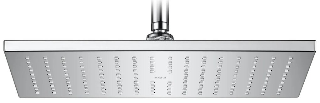 Стационарна душ глава A5B3050C00, Roca, за монтаж на стена или таван, хром, 36х24х9см