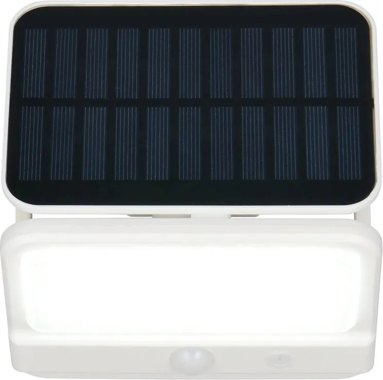 LED стенно външно осветително тяло със соларен панел (височина 9 cm) Viamao – Reality