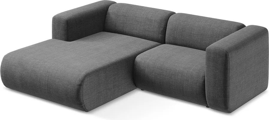 Сив ъглов диван (ляв ъгъл) Ekahi – Makamii