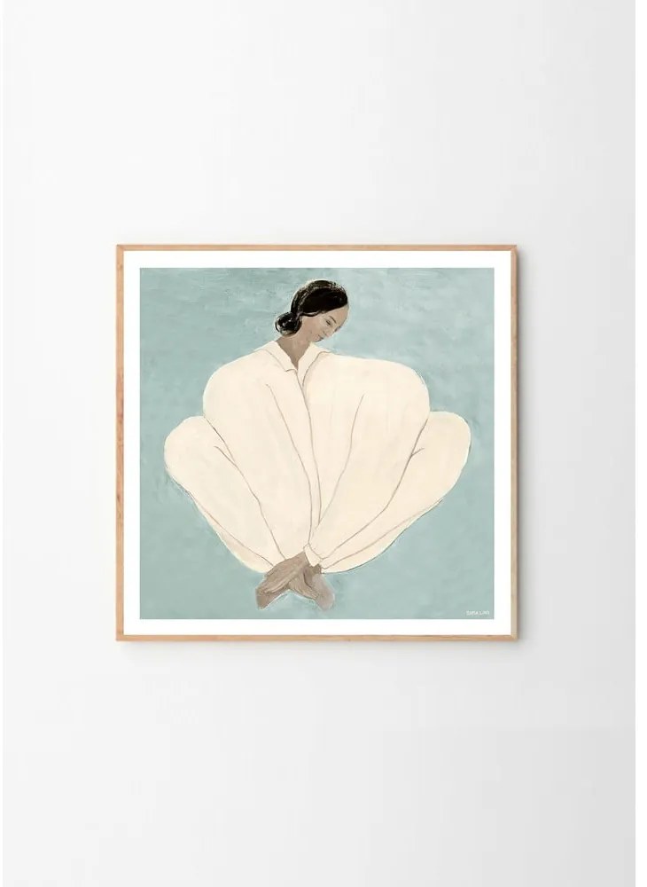 Постер 70x70 cm Meet Me At Jaurés – Sofia Lind – The Poster Club