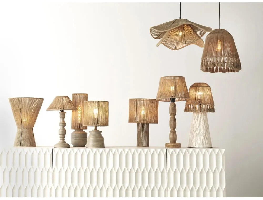 Настолна лампа в естествен цвят (височина 24 см) - Geese